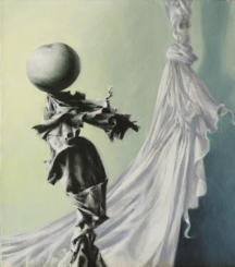 Öl/Leinwand, 47 x 42