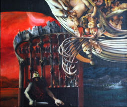 Öl/Leinwand auf Holz, 60 x 70