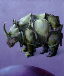 Öl/Leinwand, 75 x 64